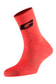 GAERNE Klasszikus kerékpáros zokni - PROFESSIONAL  - piros/fekete