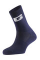 GAERNE Klasszikus kerékpáros zokni - PROFESSIONAL - fehér/kék