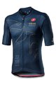 CASTELLI Rövid ujjú kerékpáros mez - GIRO STELVIO 2020 - kék