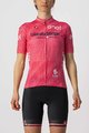 CASTELLI Rövid ujjú kerékpáros mez - GIRO D'ITALIA 2021 W - rózsaszín