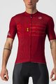 CASTELLI Rövid ujjú kerékpáros mez - GIRO D'ITALIA 2021 - piros