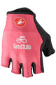 CASTELLI Kerékpáros kesztyű rövid ujjal - GIRO D'ITALIA - rózsaszín