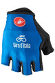 CASTELLI Kerékpáros kesztyű rövid ujjal - GIRO D'ITALIA - kék