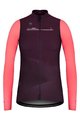 GOBIK Kerékpáros dzseki béléssel - SKIMO PRO THERM LADY - lila/rózsaszín