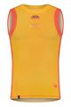 GOBIK Ujjatlan kerékpáros póló - SECOND SKIN - narancssárga/sárga