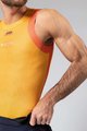 GOBIK Ujjatlan kerékpáros póló - SECOND SKIN - narancssárga/sárga
