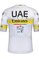 GOBIK Rövid ujjú kerékpáros mez - UAE 2021 INFINITY - sárga/fehér