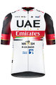 GOBIK Rövid ujjú kerékpáros mez - UAE 2021 ODYSSEY - piros/fehér
