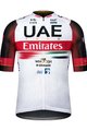 GOBIK Rövid ujjú kerékpáros mez - UAE 2022 INFINITY WT - fehér/fekete/piros