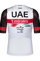 GOBIK Rövid ujjú kerékpáros mez - UAE 2022 INFINITY WT - fehér/fekete/piros