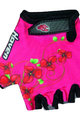 HAVEN Kerékpáros kesztyű rövid ujjal - DREAM KIDS - rózsaszín/fekete