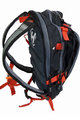 HAVEN Kerékpáros táska - LUMINITE II 18L - fekete/piros