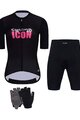 HOLOKOLO Kerékpáros mega szett - ICON ELITE LADY - fekete