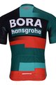 BONAVELO Rövid kerékpáros mez rövidnadrággal - BORA 2023 - piros/fekete/zöld