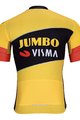 BONAVELO Rövid ujjú kerékpáros mez - JUMBO-VISMA 2023 - fekete/sárga