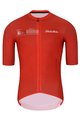 HOLOKOLO Rövid kerékpáros mez rövidnadrággal - VIBES - fekete/piros