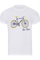 NU. BY HOLOKOLO Rövid ujjú kerékpáros póló - LE TOUR LEMON II. - fehér