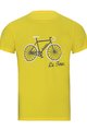 NU. BY HOLOKOLO Rövid ujjú kerékpáros póló - LE TOUR LEMON II. - sárga