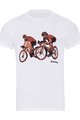 NU. BY HOLOKOLO Rövid ujjú kerékpáros póló - JUST US - fehér