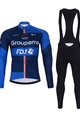 BONAVELO Kerékpáros téli szett - FDJ 2024 WINTER - kék/fekete