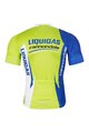 BONAVELO Rövid kerékpáros mez rövidnadrággal - LIQUIGAS CANNONDALE - kék/zöld/fekete