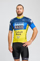 BONAVELO Rövid kerékpáros mez rövidnadrággal - SAXO BANK TINKOFF - sárga/kék/fekete