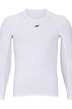 HOLOKOLO Hosszú ujjú kerékpáros póló - WINTER BASE LAYER - fehér