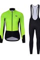 HOLOKOLO Kerékpáros téli kabát és nadrág - CLASSIC LADY - világoszöld/fekete