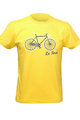 NU. BY HOLOKOLO Rövid ujjú kerékpáros póló - LE TOUR LEMON - sárga