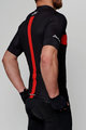 HOLOKOLO Rövid kerékpáros mez rövidnadrággal - OBSIDIAN - piros/fekete