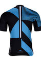 HOLOKOLO Rövid kerékpáros mez rövidnadrággal - TRACE - kék/fekete