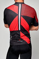 HOLOKOLO Rövid kerékpáros mez rövidnadrággal - TRACE - fekete/piros