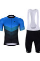 HOLOKOLO Rövid kerékpáros mez rövidnadrággal - NEW NEUTRAL - kék/fekete