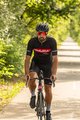 HOLOKOLO Rövid kerékpáros mez rövidnadrággal - OBSIDIAN - piros/fekete