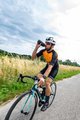 HOLOKOLO Rövid kerékpáros mez rövidnadrággal - DUSK - fekete/narancssárga