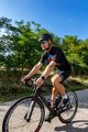 HOLOKOLO Rövid kerékpáros mez rövidnadrággal - HYPER - fekete/szivárványos