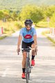 HOLOKOLO Rövid kerékpáros mez rövidnadrággal - CASSIS LADY - fekete/világoskék