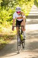 HOLOKOLO Rövid kerékpáros mez rövidnadrággal - BISOU LADY - fehér/színes