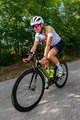 HOLOKOLO Rövid kerékpáros mez rövidnadrággal - BISOU LADY - fehér/színes