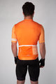 HOLOKOLO Rövid kerékpáros mez rövidnadrággal - JUICY ELITE - narancssárga/fekete