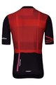 HOLOKOLO Rövid kerékpáros mez rövidnadrággal - AMOROUS ELITE - piros/fekete