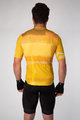HOLOKOLO Rövid kerékpáros mez rövidnadrággal - JOLLY ELITE - sárga/fekete