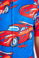 HOLOKOLO Rövid ujjú kerékpáros mez - CARS KIDS - piros/kék