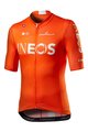 CASTELLI Rövid ujjú kerékpáros mez - INEOS 2020 - narancssárga
