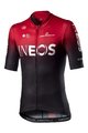 CASTELLI Rövid ujjú kerékpáros mez - INEOS 2020 - piros/fekete