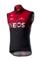 CASTELLI Kerékpáros mellény - INEOS 2020 - fekete/piros