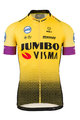 AGU Rövid ujjú kerékpáros mez - JUMBO-VISMA 2019 - fekete/sárga