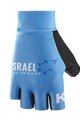 KATUSHA SPORTS Kerékpáros kesztyű rövid ujjal - ISRAEL 2020 - világoskék