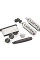 LEZYNE CO2 pumpa/töltény - TWIN KIT 25G - ezüst/fekete