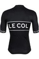 LE COL Rövid ujjú kerékpáros mez - SPORT LOGO - fekete/fehér